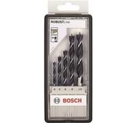 Bosch Wooden Spiral Drill Siet Linea robusta 5 parti 4-10 mm (2607010527) NEW