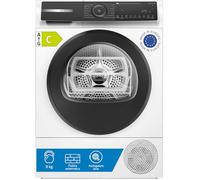 Bosch WQG24108IT Serie 6, Asciugatrice a pompa di calore, capacità 9 kg, EasyClean: i filtri per la lanugine, Cestello Lana, Mezzo carico, Programma Rapido
