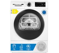 Bosch WQG24200IT Serie 6 Asciugatrice smart a pompa di calore, 9 kg, Classe energetica D, Sensori di asciugatura intelligenti, Filtro semplica da pulire, Cestello per capi in lana, Bianco, 60 Cm