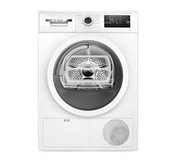 Bosch WTH85V18IT Serie 4 Asciugatrice a pompa di calore, 8 kg, Classe energetica E, Sensori di asciugatura intelligenti, Filtro semplice da pulire, Cestello lana, Bianco, 60 Cm