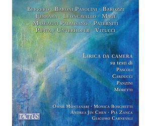Boschetti/Zanca/Montanari - Lirica da Camera sui testi di Pascoli, Moretti, Panzini, Moretti