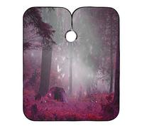 Boschetto Psichedelico Mantella Parrucchiere Regolabile Taglio Di Capelli Mantello Impermeabile Grembiule Da Parrucchiere Per Barbieri Bambini Uomini 140X168Cm