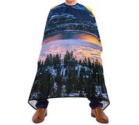 Boschi Di Montagna Di Neve Mantella Taglio Capelli Regolabile Barber Cape Impermeabile Grembiule Da Parrucchiere Per Barbieri Uomini Parrucchieri