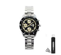BOSCK Orologio Analogico da Uomo con Grande Quadrante da 44 mm, Facile da Leggere, Design Classico e Lusso, Impermeabile fino a 30 Metri