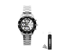 BOSCK Orologio Analogico da Uomo con Grande Quadrante da 44 mm, Facile da Leggere, Design Classico e Lusso, Impermeabile fino a 30 Metri