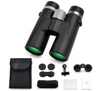 Bosco Ferngl¤Ser C9 12 x 42 Binocolo Originale ad Alta Risoluzione e Ingrandimento, Ottica FMC Multistrato Impermeabile per Adulti, Binocolo Outdoor All-Round per Birdwatching e Viaggi (nero)