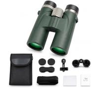 Bosco Ferngl¤Ser C9 12 x 42 Binocolo Originale ad Alta Risoluzione e Ingrandimento, Ottica FMC Multistrato Impermeabile per Adulti, Binocolo Outdoor All-Round per Birdwatching e Viaggi (verde)
