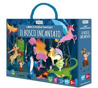 Bosco incantato. Libro e puzzle fantasy. Con puzzle