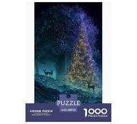Bosco Stellato Puzzles 1000 Pezzi Gioco Di Sfida Giocattolo Adulti E Oltre 12 Anni Gioco Di Puzzle Sfida Educativa Creatività Regalo Decorazione Casa 52x38cm/1000pcs