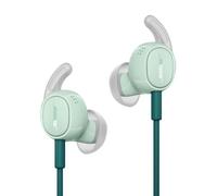 Bose auricolari cablati con cancellazione del rumore: auricolari in-ear, connessione USB-C, custodia inclusa, telecomando e microfono in linea, Menta fresca