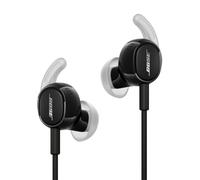 Bose auricolari cablati con cancellazione del rumore: auricolari in-ear, connessione USB-C, custodia inclusa, telecomando e microfono in linea, Nero