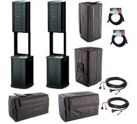 BOSE F1 COMPLETE STEREO BUNDLE COPPIA MODEL 812 CON SUBWOOFER BORSE CAVI FONORETE E XLR