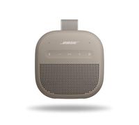 Bose Nuovo SoundLink Micro (2ª Gen) Diffusore portatile, diffusore da esterno wireless, fino a 12 ore di autonomia, impermeabile e a prova di polvere, Sabbia
