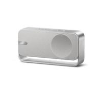 Bose SoundLink Home diffusore, diffusore da scaffale Bluetooth premium, portatile e wireless, fino a 9 ore di autonomia, argento chiaro
