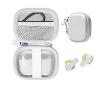 Bose Sport Open Earbuds - Auricolari wireless | Custodia portatile semi-rigida da viaggio, soluzione organizzativa con tasca in rete, cinghia elastica, moschettone