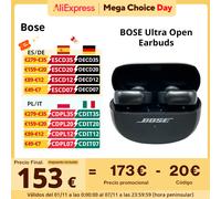 BOSE Ultra Open Earbuds TWS Audio coinvolgente fino a 7 ore di riproduzione Design open ear Connettività Bluetooth multipoint IPX4