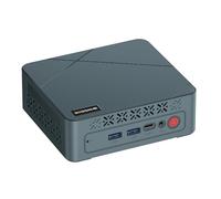 BOSGAME E2 Windows 11 Pro Mini PC per aziende, AMD Ryzen 5 3550H, 4C/8T fino a 3,7 GHz, 16 GB di RAM DDR4, 512 GB di SSD PCIe 3.0, triplo display 4K a 60 Hz, HDMI, Type-C, USB 3.2, Wi-Fi 6, BT5.2