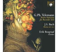 Bosgraaf Erik - 12 Fantasias For Recorder Solo