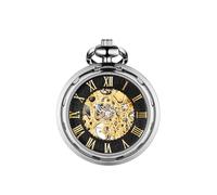 BOSHIYA BOSHIYA Orologio da tasca automatico con numeri romani meccanici