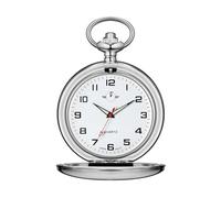 BOSHIYA Orologio digitale da donna al quarzo liscio da uomo, classico, arabo, con quadrante luminoso e catena, per Natale, laurea, compleanno, orologio digitale da donna, A, misura unica