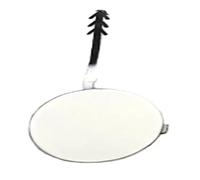 Boshu daili Store Auto Paraurti Anteriore Traino Gancio di Traino Occhio Tappo di Copertura Compatibile con Audi A4 B8 2009 2010 2011 2012 8K0807241 8K0807241GRU (Color : White)