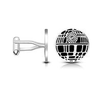 BOSHYUM Gemelli da Uomo con personalità Ispirati al Film Star Wars, Accessori per Camicie da Lavoro, Regalo di Nozze Aziendale