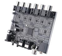 Bosiyrggrl 1 PCS Decodificatore Audio A 5.1 Canali Nero PCM Digitale Ottico Coassiale DTS Scheda Decodificatore Home Theatre Amplificatore Stereo HiFi