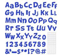 Bosiyrggrl 216 Lettere Glitterate per Bacheca per Numeri nel Classe, Lettere 'Alfabeto per Poster