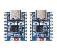 Bosiyrggrl 2pcs ESP32-C6 Mini Development Board SP32 Sviluppo di Sviluppo 160MHz Frequenza di Esecuzione, 2,4 GHz WiFi 6 e BT5
