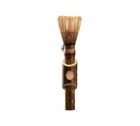 Bosiyrggrl Accessorio Giapponese Stile Artigianale Frusta di Bambù Frusta per Matcha con Manico Lungo Strumento per Spazzolare Polvere di Matcha Nella Cerimonia del Matcha B