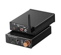 Bosiyrggrl Adattatore Audio per Auto Bluetooth 6.0 Ricevitore Wireless Supporto U-Disk Uscita da 6,5 mm per Karaoke Amplifica La Musica Negli Altoparlanti