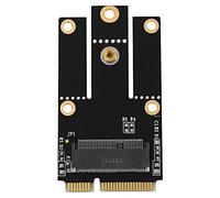 Bosiyrggrl Adattatore M.2 NGFF Un Mini PCI-E (PCIe + USB) per Scheda Wireless WLAN M.2 WiFi Bluetooth AX200 9260 8265 8260 per Laptop