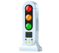Bosiyrggrl Audio Digital LCD Display Smart Traffic Light Light Visual Timer For Kids Classroom Kitchen Game Timer