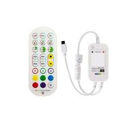 Bosiyrggrl Controller LED RGB A 24 Controller per Strisce LED Tuya Controller Musicale con Controllo App Wi-Fi Intelligente Durevole Facile da Installare Facile da Usare