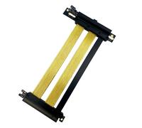 Bosiyrggrl di Estensione PCIe 5.0 X16 Riser - per GPU A 90° con Velocità di 32GT/S per 5090/4090 e RX 7900 XTX, per Mining Rig, WRX80/TRX40