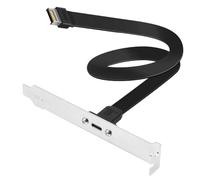 Bosiyrggrl di Estensione USB-C A USB3.2 Type-e 20Gbps 20Pin per Scheda Madre con Connettori USB, USB Type-e 30cm