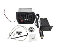 Bosiyrggrl Equalizzatore A 4 Bande Preamplificatore per Chitarra Acustica Pickup Piezoelettrico con di Accordatura Jack Terminale In per Chitarra Folk