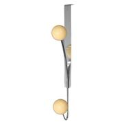 Bosiyrggrl Gancio In per Cappotti e Cappelli - Design da Appendere Alla Porta, Ganci In Metallo Robusti, Installazione Facile per Stoccaggio In Camera da Letto e Bagno C