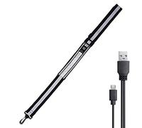 Bosiyrggrl Ingranaggio da Passeggio con Cintura Riflettente Un LED, Luce di Sicurezza per Escursionisti Notturni, Attrezzatura da Riflettente Ricaricabile di Sicurezza, Nero