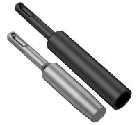 Bosiyrggrl Kit di Attrezza del Driver SDS-Plus da 15 Mm/25 mm per Aste di Terra da 5/8 Pollici e da 3/4 Pollici