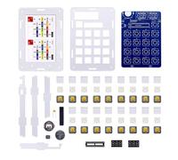 Bosiyrggrl Kit di Pratica di Saldatura, Kit Calcolatrice DIY A 6 Cifre, Kit di Progetto di Saldatura con Calcolatrice da Tavolo Tramite USB/Batteria