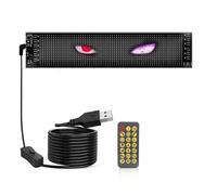 Bosiyrggrl LED Flexible Screen 16x 64 Windshield Panel Led Eyes Display Devil Eyes Display Screen Display Screen For SUV Truck Auto Digital Eyes App Control Screen
