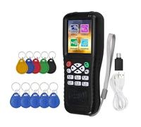 Bosiyrggrl Lettore/Scrittore di Smart Card RFID NFC X100 + Duplicatore di Schede ID IC Programmabili con 5XUID/5200 RFID. Copiatore di Chiavi Crittografiche.