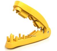 Bosiyrggrl Lo Strumento di di Rete RJ45 4 In 1 con Funzioni di Taglio, Stripping, Decollamento di Raddrizzamento Si Applica al STP/UTP.Giallo