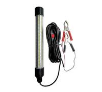 Bosiyrggrl Luce da Pesca Subacquea A LED Ad Alto Potenza da 20W A 12V 24V, Impermeabile IP68, Luce Bianca.