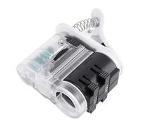 Bosiyrggrl Microscopio per Telefono con Luce UV A LED per Rilevazione Banconote e Lente D'Ingrandimento per Valutazione Gioielli.