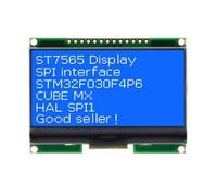 Bosiyrggrl Modulo LCD Interfaccia SPI LCD12864-06D 128x64 Punti Cog Driver ST7565 con Font Cinese Blu