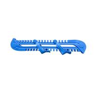 Bosiyrggrl Pattini da Ghiaccio Lame da Pattinaggio Protettore Protettiva Regolabile Manicotto per in Plastica Blu 1 Paio