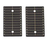 Bosiyrggrl Per il Backup del Portafoglio Crypto, per Frase di Recupero di 24 Parole, Resistente al, Resistente Alla Corrosione, 2 Piastre Bitcoin Anodizzate.