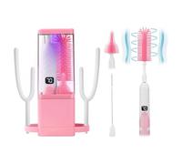 Bosiyrggrl Puscella di Pulizia Automatica per Bottiglie per Bambini, Detergente per la per Biberon Elettrica, Rondella di Bottiglia, Detergente per la Elettrica Verde